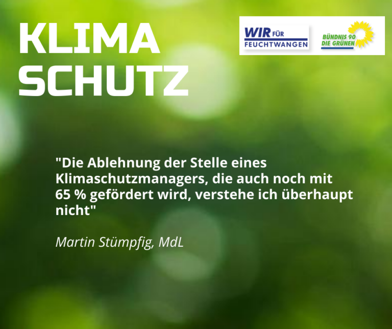 Klimaschutzmanager für die Stadt – Konzept mit Leben füllen