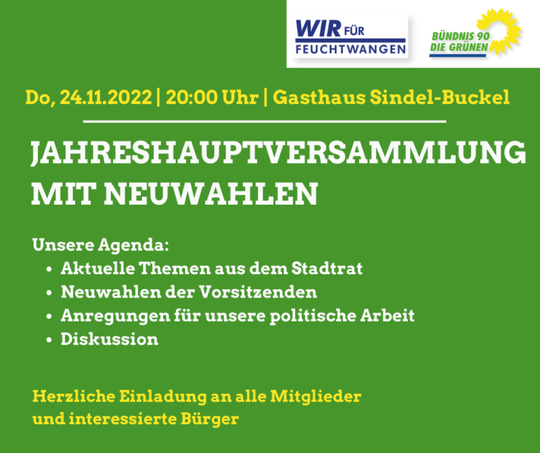 Bericht zur Jahreshauptversammlung 2022