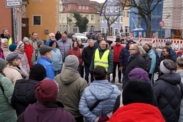 Großer Zuspruch beim Stadtspaziergang zu Verkehr und Stadtentwicklung