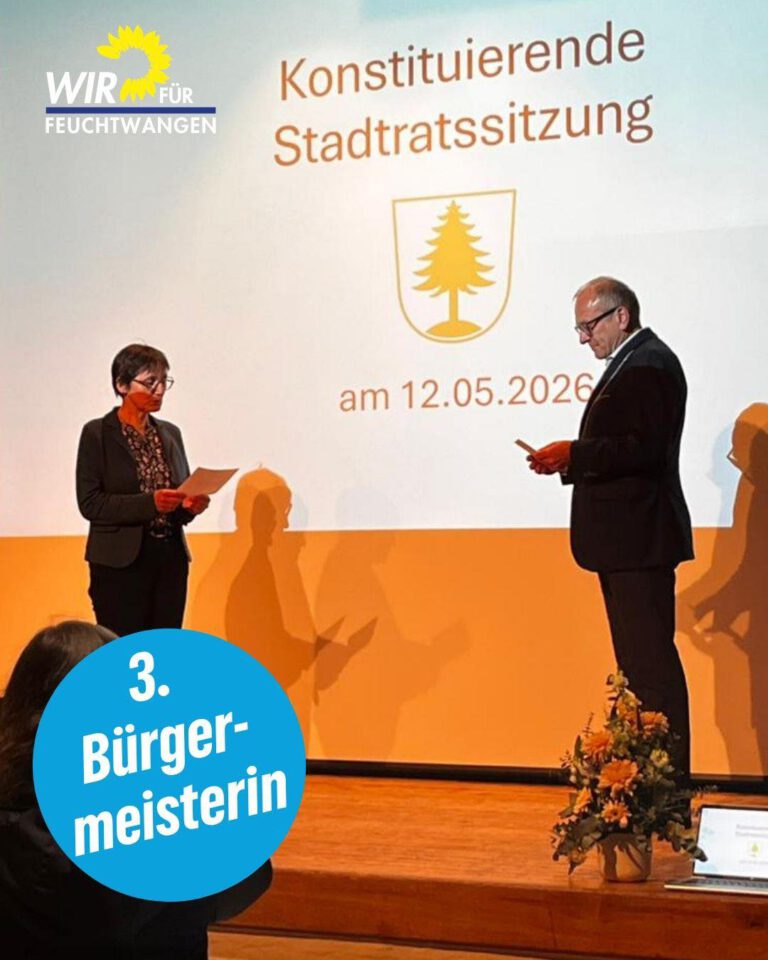 Birigt Meyer zur 3. Bürgermeisterin gewählt